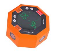 Aramox Cubo Inclinómetro Digital con Imanes de 8 Lados, Regla Buscador de ángulo de 360 grados para Construcción e Ingeniería Mecánica