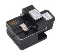 Aramox Cuchilla de Fibra, Cuchilla de Fibra óptica de Aleación de Aluminio con Hoja de Acero de Tungsteno, ángulo de Corte ≤0,5°, Escala de 18 Mm, Retorno Automático para Técnicos e Instaladores de