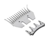 Aramox Cuchilla de Tijeras de Oveja de Corte Rápido de 13 Dientes, Acero con Alto Contenido de Carbono para el Cuidado de Alpacas, Llamas y Animales de Piel Gruesa, Cuchilla de Tijeras de Oveja