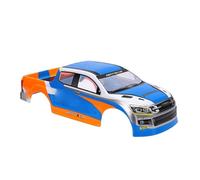 Aramox Cuerpo de Camioneta Pickup RC, Material de PVC, Cubierta Pintada única, Distancia Entre Ejes de 26 Cm para Entusiastas de los Automóviles (Blue)