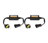 Aramox Decodificador LED Canbus Anti-flicker para Faros H8/H9/H11 C12, Eliminador de Errores y Resistencia de Carga, 1 Par