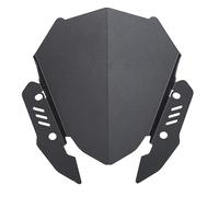 Aramox Deflector de Viento para Parabrisas, Aleación de Aluminio Negro, Diseño Liviano, Reduce la Resistencia Al Viento para Conductores de MT-15 2017-2022