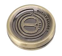 Aramox Deslizador de Empuje Magnético, Acero Inoxidable, Juguete para Aliviar el Estrés en la Punta del Dedo, Control Portátil de la Ansiedad para Viajes y Trabajo