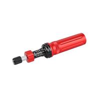 Aramox Destornillador Dinamométrico, Destornillador de Torsión Preestablecido Ajustable de 10 a 70 in Lb Acero CRV Aluminio con 19 Puntas S2 para Montaje de Bicicletas Reparación Electrónica