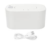 Aramox Dispensador de Calentador de Toallita para Bebés con Calefacción Superior Fir Frescura de Fondo 24 H Mantería LED LED Gran Capacidad para Toallitas Húmedas Caja de Calentamiento (WHITE)