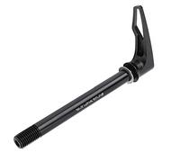 Aramox Eje de Barril de Buje Delantero de Bicicleta de Carretera, Liberación Rápida de Aleación de Aluminio para Bicicletas de Montaña con Diseño Liviano y Fácil Instalación (12x123LxM12(P1.5) x19L)