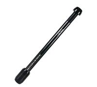 Aramox Eje de Cubo de Rueda de Bicicleta, Varilla de Eje Ajustable de Aleación de Aluminio, 168-178 Mm, Compatible con Bicicletas de Montaña y de Carretera (Black)