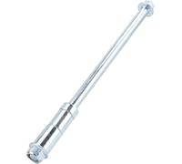 Aramox Eje Trasero Delantero Trasero, Eje Trasero Delantero Trasero de 245 Mm con 3 Espaciadores Aptos para PIT PRo Trail Dirt Bike