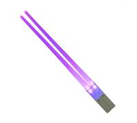 Aramox El LED Enciende para Arriba las Varitas Intermitentes Portátiles Creativas de los Palillos del Resplandor para El Concierto KTV, Material Verde del ABS (Aramoxn9z0hsqrvo-211111SU01-3)