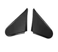 Aramox Embellecedor de Cubierta Triangular de Esquina de Espejo Lateral para RAV 4 2013-2018, Negro, OEM 60117-0R040, 60118-0R040, Izquierda y Derecha
