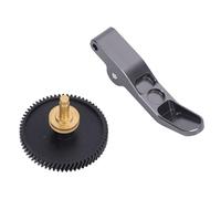 Aramox Engranaje Extrusor de Acero Endurecido A1 Mini Upgrade, Kit de de Aleación de Aluminio Negro Duradero, Rendimiento Mejorado para Usuarios de A1 Mini