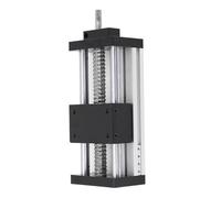 Aramox Etapa Lineal del Empuje - Tabla Confiable de Riel Lineal Manual de 100 -mm Manual con Rueda Adecuada para Diferentes Aplicaciones