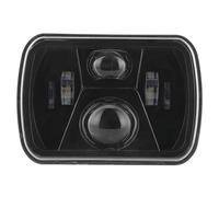 Aramox Faros delanteros LED, H4 Faros delanteros cuadrados LED de 7 pulgadas, alto brillo, 12-24 V, aptos para YJ