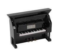 Aramox Figurilla de Piano Vertical Modelo de Tema Musical Premium Juguete para Niños Tilo a Elección