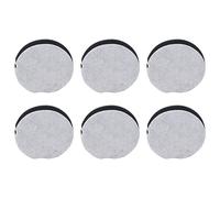 Aramox Filtro de Aspiradora de Algodón, Filtro de Repuesto para Aspiradora de Silicona ABS, 6 Piezas para 1520 Series 1604896, Fácil Reemplazo, Captura de Partículas Finas, Limpieza del Hogar