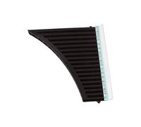 Aramox Flauta de Pan de 18 Tubos, Instrumento de Viento de Material ABS para Principiantes con Bolsa de Transporte, Perfecto para Estudiantes que Aprenden Música, Portátil y Afinado en Tecla C (BLACK)