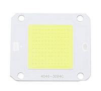 Aramox Fuente de Luz LED COB 12 V 50 W Chip Integrado Blanco Cálido 3000 a 3200 K Alto Flujo Luminoso Baja Decadencia de Luz para de Inundación Reparación de Lámpara de Proyección (6000-6500K)