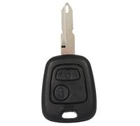 Aramox Funda para Llave de Coche, 2 Botones, sin Cortar, con Hoja en Repuesto para 206