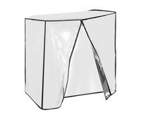Aramox Funda Protectora contra la Lluvia para Cochecito WonderFold W4 Wagon, Resistente Al Agua, a Prueba de Viento, Cobertura Completa con Cremallera Lateral (125 * 55 * 110cm)