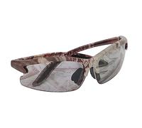 Aramox Gafas de Camuflaje, Gafas de Camuflaje de Medio Marco para PC, Antiimpacto, Ligeras, Diseño Push Up Pull-down para Viajes, Pesca, Entrenamiento en el Campo, Aventura, Uso Al Aire Libre