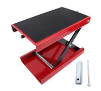 Aramox Gato Elevador de Tijera para Motocicleta, Ajustable de 3,35 a 13,39 Pulgadas, Plegable, Capacidad de 500kg, Soporte para Gato de Motocicleta