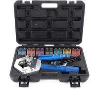 Aramox Herramienta de prensado de manguera de aire acondicionado, kit de prensado de manguera de aire acondicionado hidr¨¢ulico de mano, herramienta de prensado de accesorios de manguera de aire