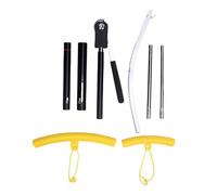 Aramox Herramienta para Cambiar Neumáticos de Moto de Cross, Ejes Plegables, Portátil, sin Pellizco, Kit de Herramientas para Cambiar Neumáticos para Motocross, Enduro, ATV y Moto