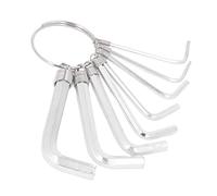 Aramox HEX KEY SET 8PCS Hool Manual de Acero para el Hogar y el Lugar de Trabajo