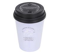 Aramox Humidificador USB PP Mini Humidificador 300 Ml Bajo Nivel de Ruido Apagado Automático 2 W de Escritorio Portátil para Automóvil Oficina en Casa Diseño de Taza de café Ligero y Compacto (PURPLE)
