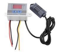 Aramox Hygrometer Controller,XH-W3005 Digital Hygrometer Switch Controller Humidity Sensor 0~99% RH 120W / 240W / 1500W(220V)