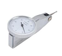 Aramox Indicador de Palanca de Acero, Graduación de 0-0,8 Mm y 0,01 Mm con Clips de de Milano para Mecanizar la Medición de Piezas de Trabajo y la Calibración de Equipos