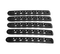 Aramox Inserto de Manija de Puerta, Embellecedor de Metal para JK Unlimited 2007-2018, Protege de Arañazos y Polvo, Instalación Rápida