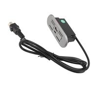 Aramox Interruptor de Control de Sillón Elevador, Controlador Reclinable de sofá Eléctrico ABS de 12 A 29 V con Carga USB Tipo C 5 A, Control Manual de 4 Cables para Usuarios de Sillones Reclinables