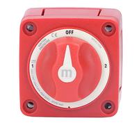 Aramox Interruptor de Desconexión de Batería, Interruptor de Batería de 300 A, 3 Posiciones, Doble Circuito, Desconexión de Energía, Aislador de Corte, Impermeable, IP66, para Barco Marino, Coche, Cam