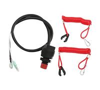 Aramox, Interruptor de Emergencia Fueraborda Marino, Repuesto de Cordón de Seguridad para Motores Fueraborda Tohatsu, ATV, Barco Y Bicicleta