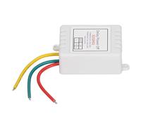 Aramox Interruptor de relé Temporizador Ajustable Relé AC 110 A 220 V Salida de 1 Canal 16 Modos de Retardo 7 A para Ventilador Motor Enfriador Control de Iluminación Uso en Interiores (con carcasa)