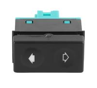 Aramox Interruptor de techo corredizo el¨¦ctrico, 61318365300 ABS Bot¨®n de interruptor de techo corredizo de ventana delantera Reemplazo negro para E36 318i 318is 325i 328i M3 Z3