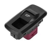 Aramox Interruptor de Ventanilla Eléctrica del Pasajero Delantero para fie sta 2008-2013, 6 Pines, Negro, OEM 8A6T-14529-AA, Botón de Control de Reemplazo Directo