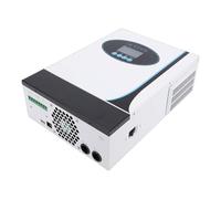 Aramox Inversor Solar Híbrido Fuera de la Red, Hierro ABS Convertidor de Potencia de Onda Sinusoidal Pura Cargador 1200 W MPPT LCD Control Remoto, Salida sin Batería para Uso Pastoral en la Isla de la