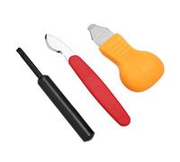 Aramox Juego de Abridor de Caja de Reloj, 3 Piezas de Cuchillas Profesionales para Quitar Palanca, Herramienta Duradera de Extracción de Caja Trasera de Reloj de Metal y Plástico para