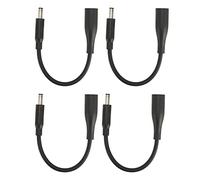 Aramox Juego de Cables Convertidores de Alimentación CC, Cable Adaptador de Corriente para Computadora Portátil de 4 Piezas, Convertidor de Conector de Punta de 7,4 X 5,0 Mm a,5 X 3,0 Mm para