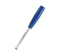 Aramox Juego de Cinceles para Madera, 2 Piezas de Cincel para Carpintería de Acero 45 con Azul ABS, Pasante de una Pieza, Borde Rectificado para Cincel Plano y Ranurado para Carpintería (1/2")