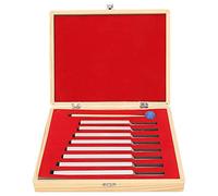 Aramox Juego de diapasones sensoriales, 8 piezas Juego de diapasones neurol¨®gicos de aleaci¨®n de aluminio plateado para curar 256Hz + 288Hz + 320Hz + 341Hz + 384Hz + 426Hz + 480 Hz + 512Hz