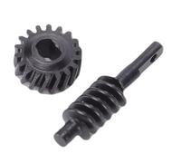Aramox Juego de Engranajes RC, Engranaje Diferencial Trasero Delantero de Acero 2T 18T, Rotación, Reemplazo de Abrasión para SCX30 1 30 RC Crawler Car Axle Upgrade