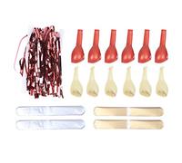 Aramox Juego de Globos 2021, Decoraciones de Fiesta de Globos de Lentejuelas de Látex con Flores de Papel y Borlas, Kit de Decorativos de Bricolaje para Cumpleaños, Bodas, Graduaciones, Eventos de