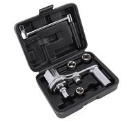 Aramox Juego de Llave Multiplicadora de Torsión, Accionamiento de 1/2 Pulgada Relación 1:16 Herramienta Resistente para Extracción de Tuercas de Rueda con Casquillos de 17mm 19mm 21mm