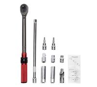 Aramox Juego de Llaves de 10 Piezas, Acero, Mecanismo de de 5 a 60 Nm, Ideal para Mantenimiento de Bicicletas Eléctricas