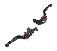 Aramox Juego de Palanca de Embrague de Freno de Motocicleta, Aleación de Aluminio Ajustable para CBR250R 2010-2020, Rendimiento de Frenado Mejorado