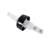 Aramox Juego de Picos para Verter Licor Medido, Paquete de 3 Vertedores de Botellas de Plástico, 30 Ml, Tapas Antipolvo Dispensadoras Medidas Automáticas, Flujo Preciso para Cócteles, Jarabe de