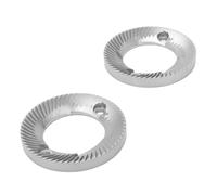 Aramox Juego de Repuesto de Fresas Planas para Molinillo de café de Acero Inoxidable de 60 Mm, Tamaño de Partícula de Molienda Constante, Diámetro Interior de 3,5 Cm y Diámetro Exterior de 5,96 Cm,